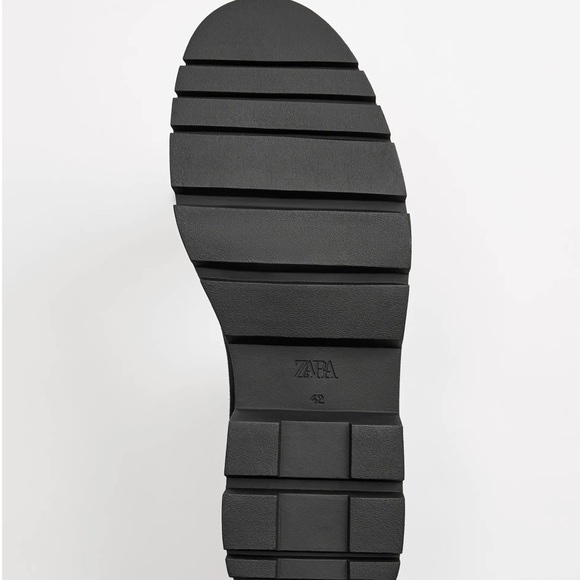 ZARA SPLIT LEATHER ANKLE BOOTS - Picture 6 of 6